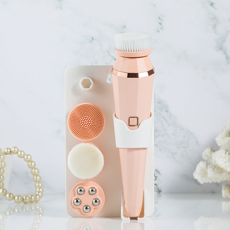 ElectroGlow Luxe Facial Cleansing Brush